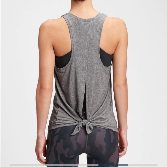 3 Tops $16!!!!! Gapfit Tie Back tank - Picture 2 of 4